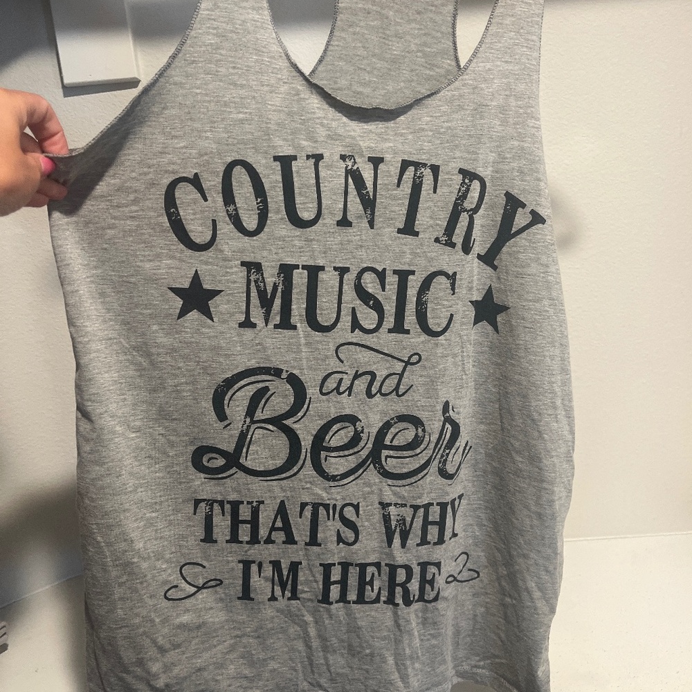 country music tank top